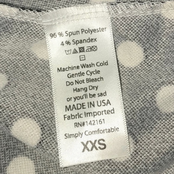 🛍SALE🛍LuLaRoe Black/White Polka Dot Amelia Dress - Picture 7 of 7